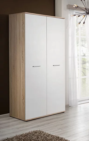 Armadio per bambini EMAN - larghezza 90 cm, rovere sonoma / bianco