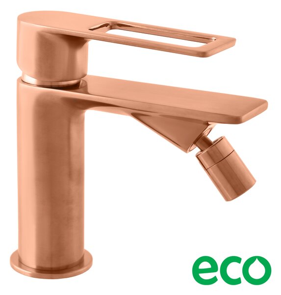 Slezák-RAV Rubinetto per bidet NIL - rosa dorato - spazzolato, Colore: ROSA DORATO - spazzolato , Finitura superficiale: PVD, Dimensione: 3/8''