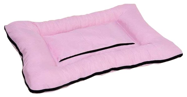 Best For Pets Letto ortopedico per cani 90x70cm con cuscino di qualità Bello Pink Large per cani Cuscino ortopedico VISCO