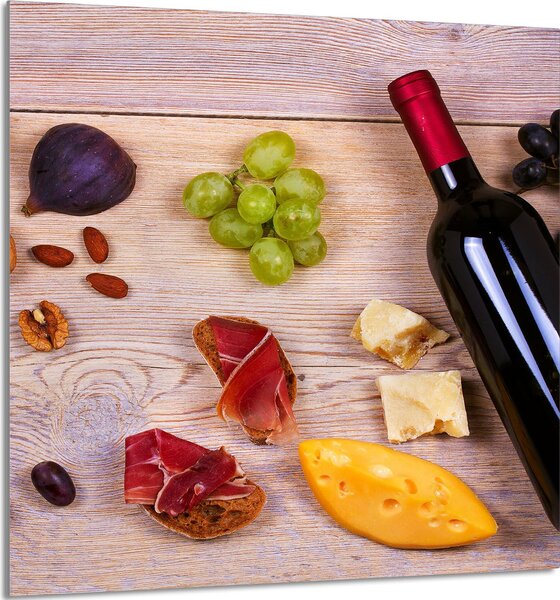 PIATTO IN VETRO PER LA CUCINA 60x65 Alimentare