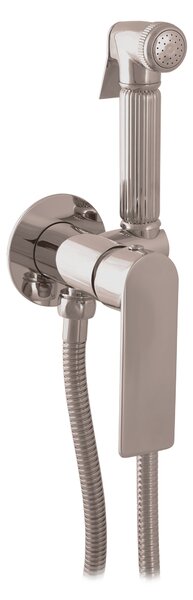 Slezák-RAV: Miscelatore per bidet da incasso NIL - grigio metallo - lucido NL143/1MGL GRIGIO METALLO - lucido