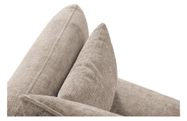 Divano angolare beige (angolo sinistro) Matera - Cosmopolitan Design