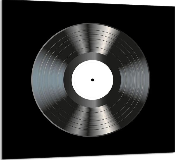 PIATTO IN VETRO PER CUCINA 65x60 Vinile