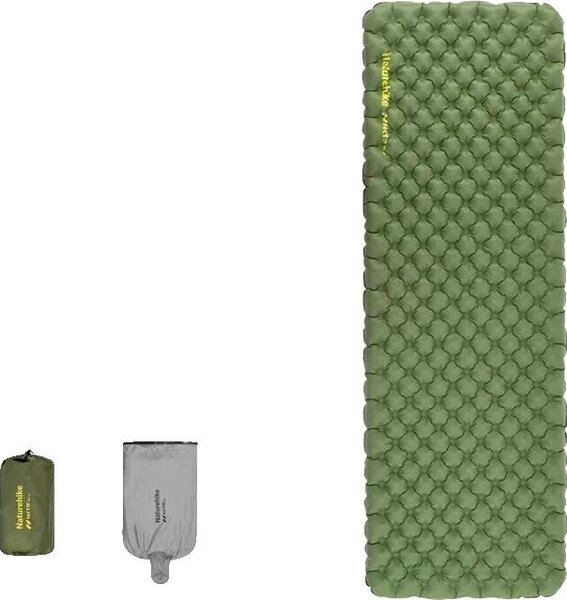 Materasso ad aria, ultraleggero, portatile, R4.6Verde196x64x8cm