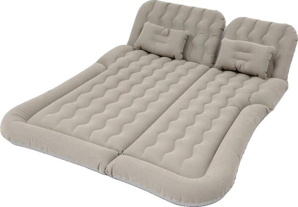 Materasso gonfiabile SUV, design gonfiabile, facile da installare, grigio