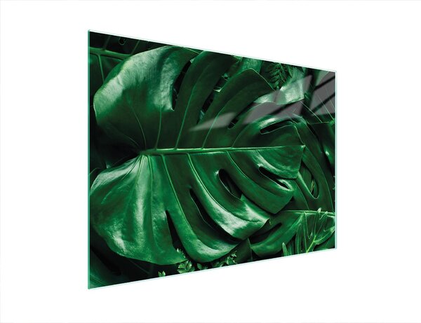 Tagliere in vetro 40x30 MONSTERA