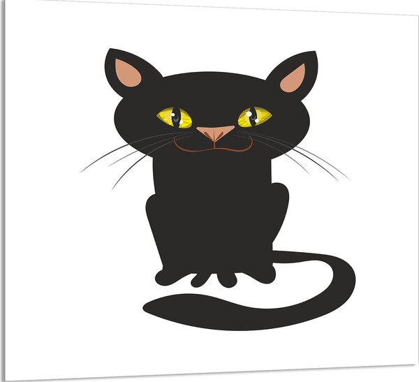 PIATTO IN VETRO PER CUCINA 65x60 Cat
