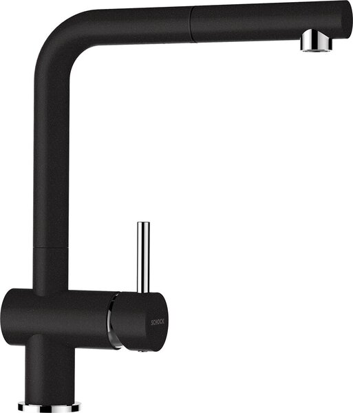 Miscelatore per lavello con doccia Schock Epos nero 540120GNE