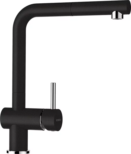 Miscelatore per lavello con doccia Schock Epos nero 540120GNE