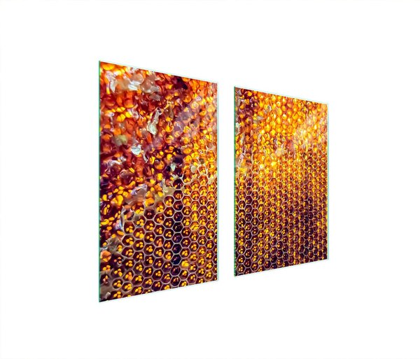 Piatto Di Protezione In Vetro Per La Cucina 65X52 Miele