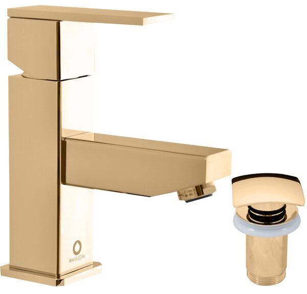 Slezák-RAV Miscelatore per lavabo Slezák RAV Loira LR527K Colore: oro, Dimensione: 1/2''