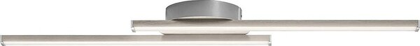Plafoniera LED dritta a 2 luci 10 Watt