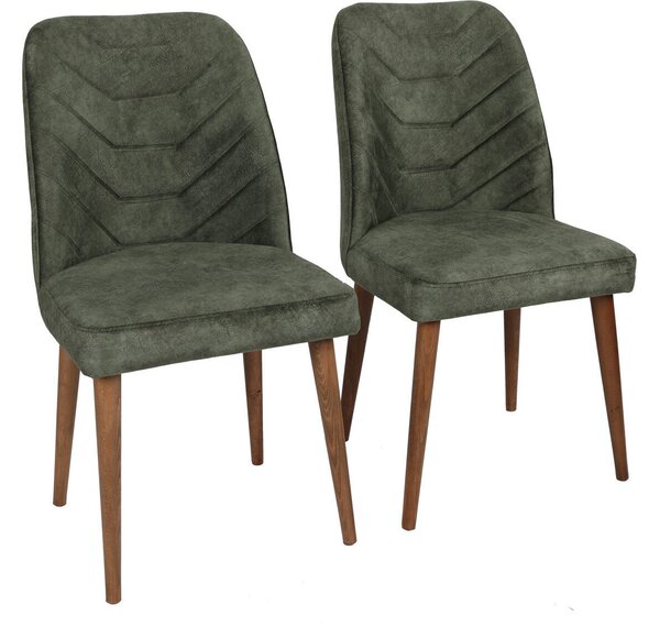 Skye Decor, Dallas- Dallas 565NMB, noce, sedie da ufficio, 90x50x49 cm, struttura: 100% metallo