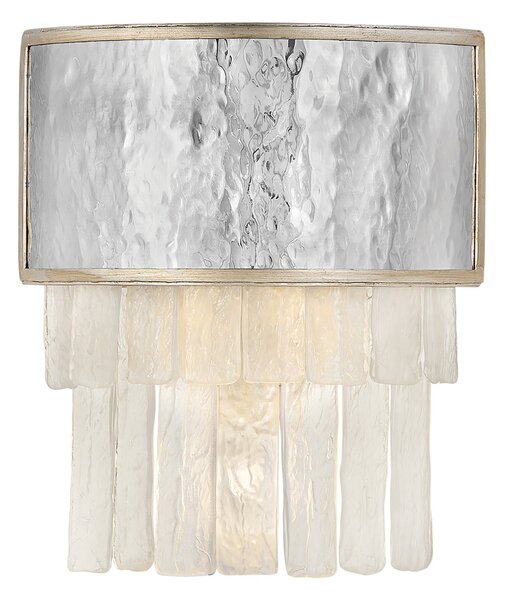 Applique Contemporanea Reverie Acciaio Oro Champagne 2 Luci E14
