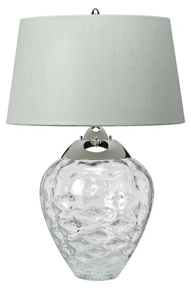 Lampada Da Scrivania Contemporanea Samara In Acciaio Nichel Lucido 1 Luce E27