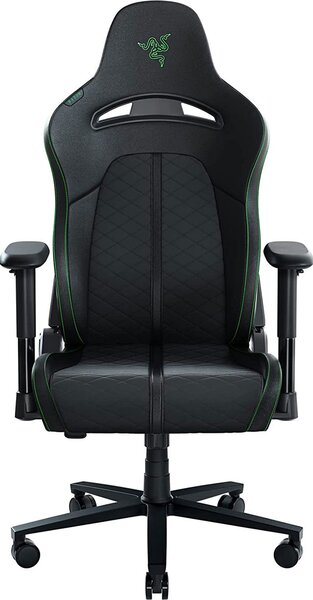 Sedia da gioco Razer Enki X Nero/Verde- Ergonomica, altezza