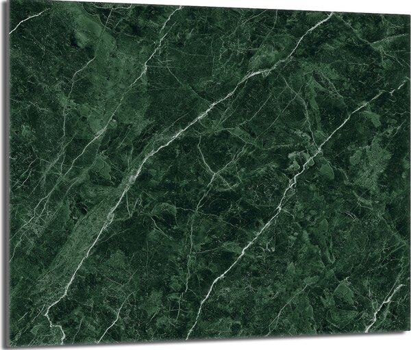 Piastra di copertura del piano cottura 60x52 Piastra di copertura del piano cottura in Vetroceramica, tagliere decorativo, verde marmo