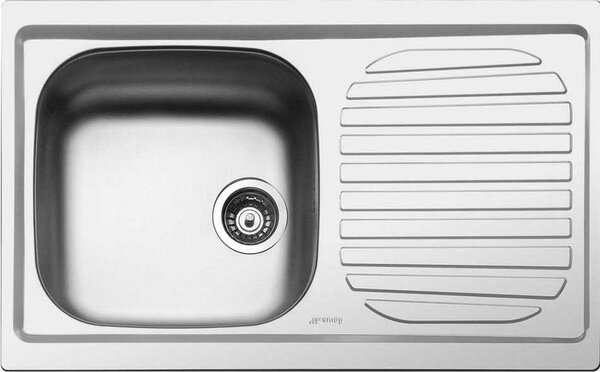 Smeg LYP791D lavello montato su piano Rettangolare Acciaio inossidabile