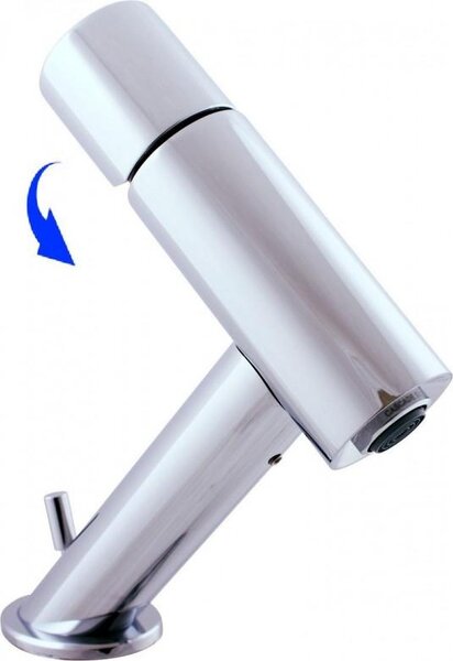 Slezák-RAV Miscelatore per lavabo con apertura di scarico SEINA, Colore: cromo, Dimensione: 1/2''
