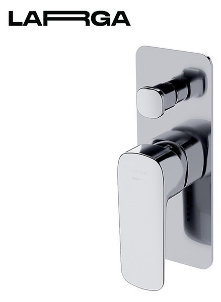 Miscelatore per vasca da bagno con corpo LARGA cromo (S951-374)