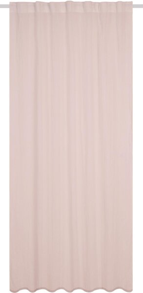 Tenda semi-filtrante INSPIRE Soho rosa fettuccia con passanti nascosti 135x280 cm