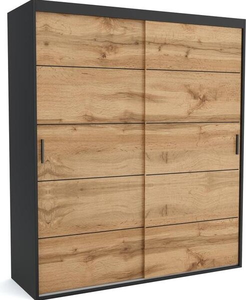 Tappeto FURNLUX C Marrone e Nero 170cm / Colore principale: Marrone / Dimensioni: 170 x 60 x 205 cm