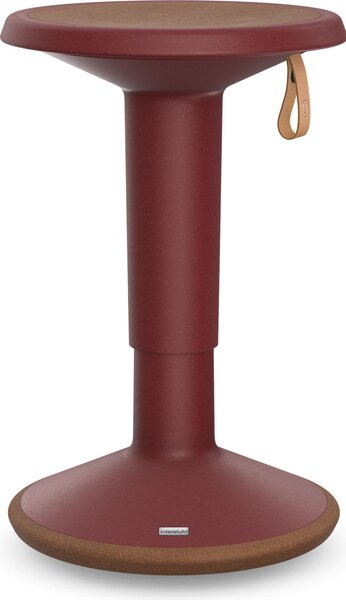 Sgabello interstuhl ECO UP rosso vino Blue Angel No. 10534973