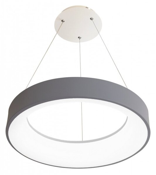 Ecolite Grey apparecchio a sospensione LED rotondo 40W con DO WMKL02R-40W/LED-SED