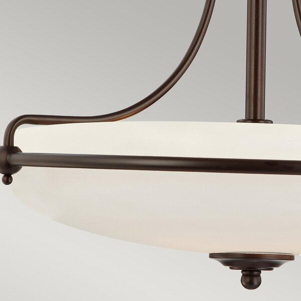 Lampada A Soffitto Contemporanea Griffin Metallo Bronzo Palladiano 4 Luci E27