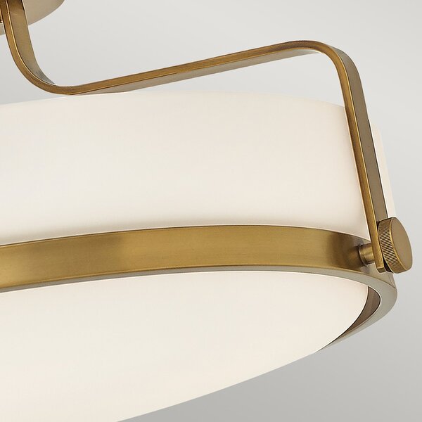 Lampada A Soffitto Contemporanea Griffin Metallo Cromo Lucido 4 Luci E27