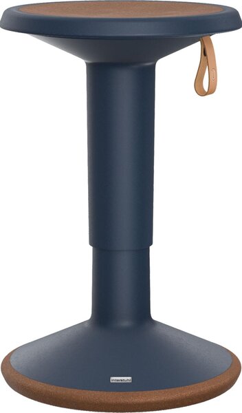 Sgabello interstuhl ECO UP acciaio blu Blue Angel No. 10534974