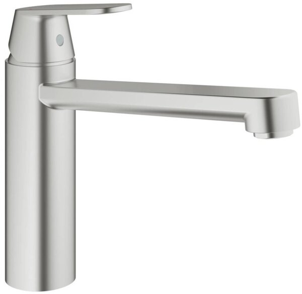 Grohe Eurosmart Cosmopolitan miscelatore monocomando per lavello bocca medio-alta supersteel - 30193DC0