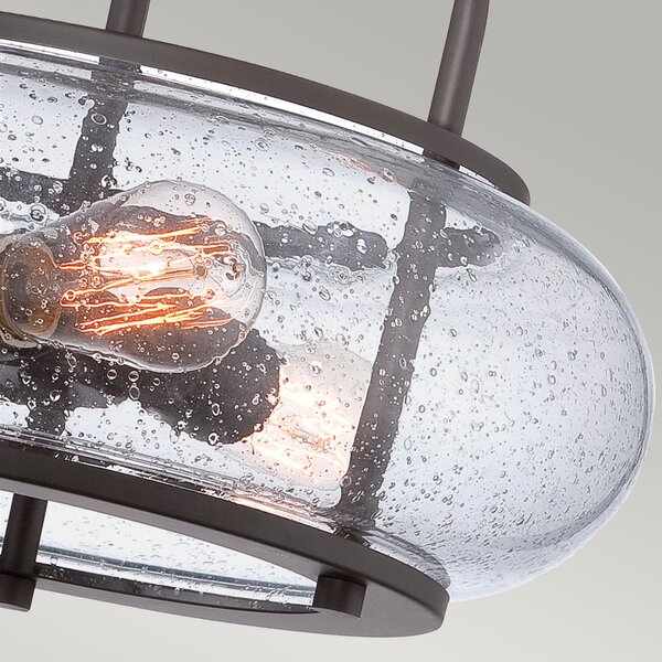 Lampada a Soffitto Industrial Nordico Trilogy Metallo Bronzo Antico 3 Luci E27