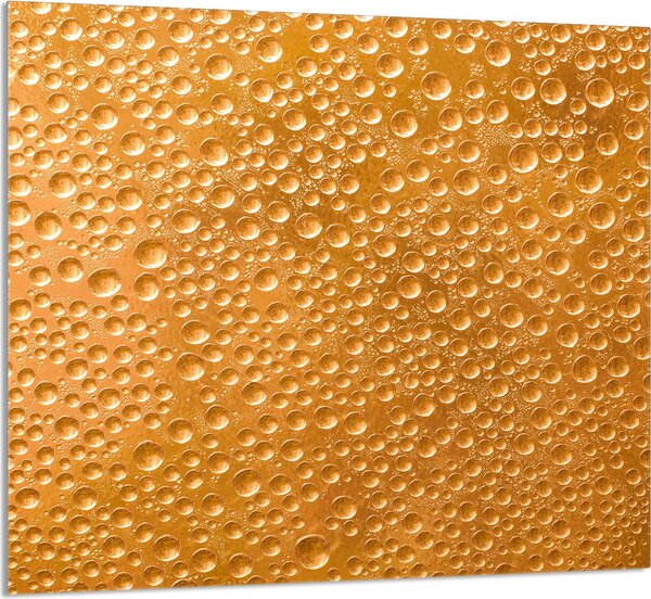 PIATTO IN VETRO PER CUCINA 65x60 gocce