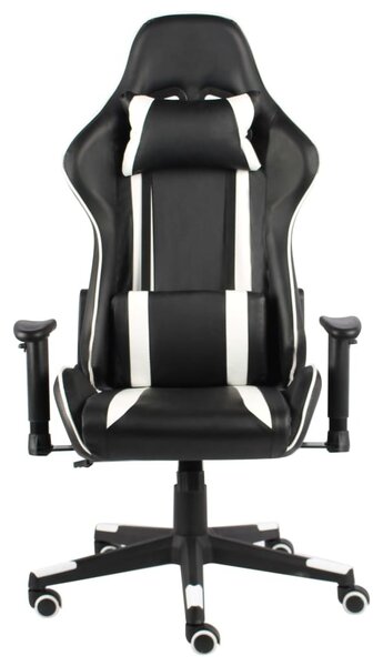 Sedia da gioco girevole in PVC bianco