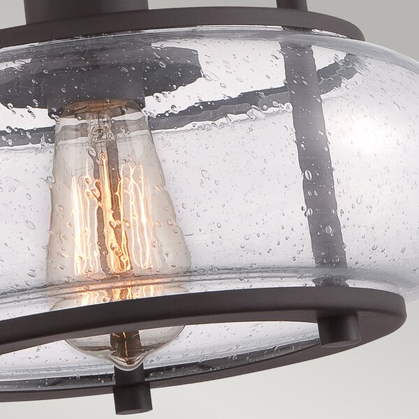 Lampada a Soffitto Industrial Nordica Trilogy Metallo Bronzo Antico 1 Luce E27