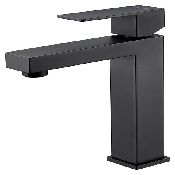 Rubinetto da bagno - Miscelatore monocomando nero per lavabo