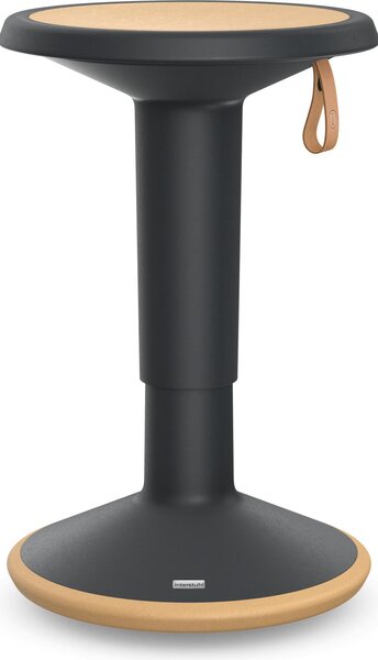 Sgabello interstuhl ECO UP nero-grigio Blue Angel n. 10534975