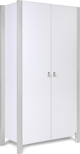FURNLUX Armadio per bambini Etude Grey 96cm / Colore principale: Grigio / Dimensioni: 96 x 179 x 47 cm