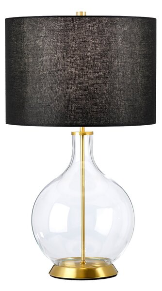 Lampada Da Scrivania Contemporanea Orb Metallo Ottone Antico 1 Luce E27