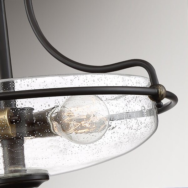 Lampada a Soffitto 2 Luci Kalf In Acciaio Nero A Bracci E Sfere In Vetro Opalino E Oro