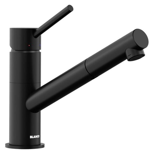 Miscelatore da cucina Blanco KANO-S nero opaco 526668