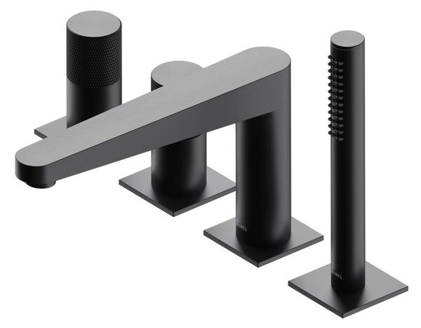 Omnires CONTOUR CT8032AT Miscelatore per vasca a 4 fori, antracite