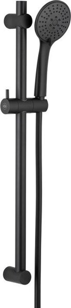 Set doccia scorrevole KFA Moza nero (841-365-81)