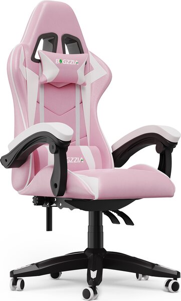Sedia da gioco ergonomica - Cuscino lombare + poggiatesta - Altezza regolabile - Verniciata a polvere