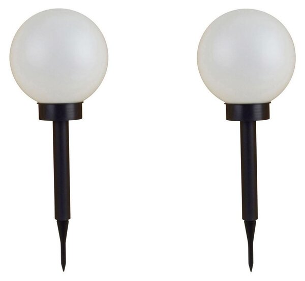 Set di 2 luci solari a globo a LED 3 in 1 Luce a globo Luce da giardino
