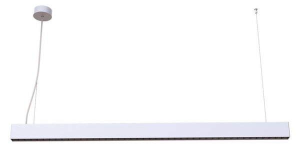 Arcchio LED a sospensione per ufficio Jolinda slim, metallo, up/down