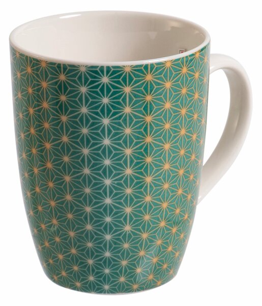 Tazza colazione cappuccino set 3 tazze mug 360 ml Geometric