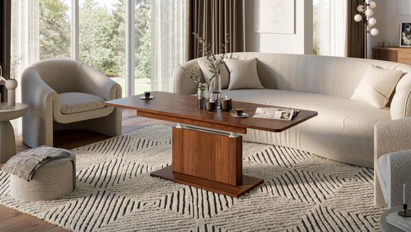 Tavolino di design DC-1 - Tavolo da pranzo allungabile e regolabile in altezza in continuo