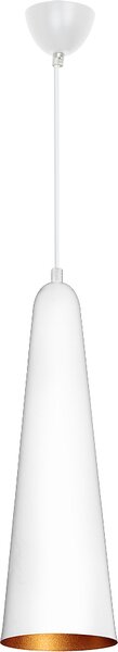 Lampada a sospensione moderna in alluminio bianco oro E27 lampada a sospensione soggiorno sala da pranzo tavolo da pranzo